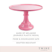 Load image into Gallery viewer, Pink Melamine Cake Stand