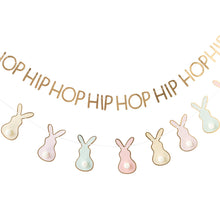 Load image into Gallery viewer, Pastel Bunny Pom Pom Banner