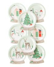 Load image into Gallery viewer, SNW932 - Snow Fun Snow Globe Shaped Plate