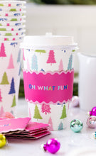 Load image into Gallery viewer, PLTG272 - Bright Trees To-Go Cups 8 ct