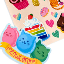 Load image into Gallery viewer, Stickiville Stickers: Cat Cafe - Scented