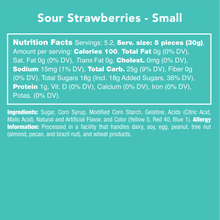 Load image into Gallery viewer, Sour Strawberry Gummies