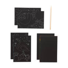 Load image into Gallery viewer, Mini Scratch & Scribble Art Kit: Funtastic Friends