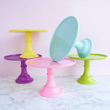 Load image into Gallery viewer, Yellow Melamine Cake Stand