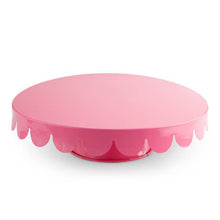 Load image into Gallery viewer, Pink Metal Cake Stand