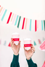 Load image into Gallery viewer, OPC825 - Oui Party Christmas Cozy To-Go Cup