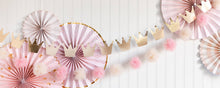 Load image into Gallery viewer, PRC804 - Princess Crowns and Pom Pom Tulle Banner Set