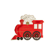 Load image into Gallery viewer, NOR941 - North Pole Express Train Shaped Plate