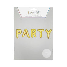Load image into Gallery viewer, Gold PARTY Mylar Balloon