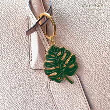 Load image into Gallery viewer, Monstera Leaf Metal Keychain 2x2 in.