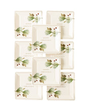 Load image into Gallery viewer, BTC940 - Botanical Merry Christmas Solstice Plate