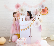 Load image into Gallery viewer, PRC804 - Princess Crowns and Pom Pom Tulle Banner Set