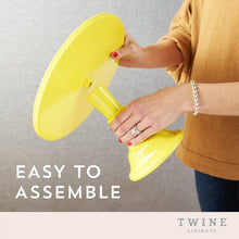 Load image into Gallery viewer, Yellow Melamine Cake Stand