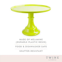 Load image into Gallery viewer, Green Melamine Cake Stand