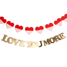 Load image into Gallery viewer, VAL802 - Love you More Banner Set