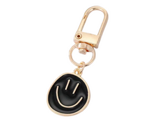 Load image into Gallery viewer, Happy Face Charm Keychain