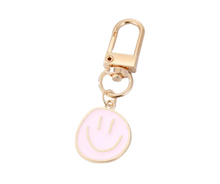 Load image into Gallery viewer, Happy Face Charm Keychain
