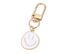 Load image into Gallery viewer, Happy Face Charm Keychain