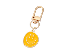 Load image into Gallery viewer, Happy Face Charm Keychain