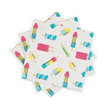 Load image into Gallery viewer, Ice Lolly Dinner Napkin