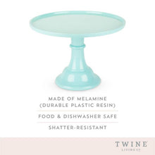 Load image into Gallery viewer, Mint Melamine Cake Stand by Twine Living