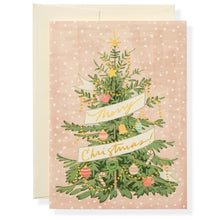 Load image into Gallery viewer, Merry Christmas Tree Greeting Card