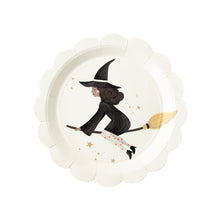 Load image into Gallery viewer, Witching Hour Witches Paper Plate Set