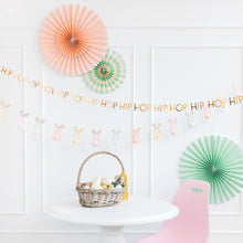 Load image into Gallery viewer, Pastel Bunny Pom Pom Banner