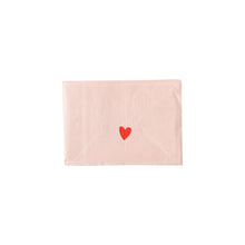 Load image into Gallery viewer, VAL937 - Valentine Love Note Shaped Napkin
