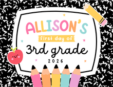 Load image into Gallery viewer, 18" Back To School Sign