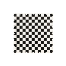 Load image into Gallery viewer, Party More Checkered Paper Plate
