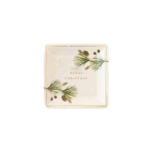 Load image into Gallery viewer, BTC940 - Botanical Merry Christmas Solstice Plate