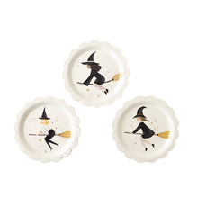 Load image into Gallery viewer, Witching Hour Witches Paper Plate Set