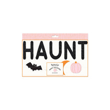 Load image into Gallery viewer, HNT802 - Happy Haunting Haunting Icon Banner