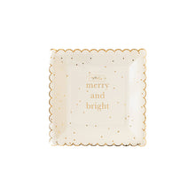 Load image into Gallery viewer, GLD940 - Golden Holiday Merry & Bright Plate