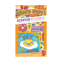 Load image into Gallery viewer, Scented Scratch Stickers : Brunch BuddieS
