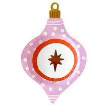 Load image into Gallery viewer, Vintage Pink Christmas Ornament Plates

