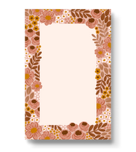 Load image into Gallery viewer, Retro Floral Notepad, 4x6 in.
