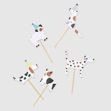 Load image into Gallery viewer, Furry Friends Mini Toppers (10 per pack)