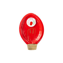 Load image into Gallery viewer, SNW934 - Snow Fun Christmas Bulb Shaped Plate