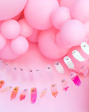 Load image into Gallery viewer, HNT807 - Happy Haunting Iridescent Mini Banner Set