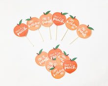 Load image into Gallery viewer, Sweet As A Peach - EDITABLE in Canva - Digital Download - Print From Home - Peaches - One Is Sweet - Birthday Peach Theme - Peaches Banner