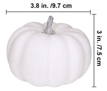 Load image into Gallery viewer, White Pumpkin Cake Topper - Little Pumpkin - Pumpkin Theme - First 1st Birthday - Baby Shower - Floral Pumpkin Cake Topper