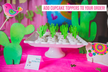 Load image into Gallery viewer, Fiesta Confetti - Cactus Party Decor - Fiesta Decorations - Cactus Confetti - Summer Party - Mexican Theme