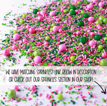 Load image into Gallery viewer, Cactus Cupcake Toppers - Cactus Die Cuts - Cactus Party Decorations - Llama Cactus - Kawaii Cactus - Summer Party - Hot Pink Black Green