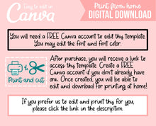 Load image into Gallery viewer, Sweet As A Peach - EDITABLE in Canva - Digital Download - Print From Home - Peaches - One Is Sweet - Birthday Peach Theme - Peaches Banner