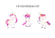 Load image into Gallery viewer, Unicorn Paper Straws - Unicorn Party - Birthday Party - Paper Straws - Rainbows & Unicorns