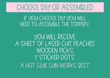 Load image into Gallery viewer, Unicorns & Rainbows - Cupcake Toppers - Cupcake Toppers - Magical - Summer Party - Pool Party - Birthday Cupcake Toppers - Cute Toppers