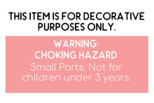 Load image into Gallery viewer, Baby In Bloom Cake Topper - Floral Baby Shower - Pink and White Cake Topper - Floral Cake Topper - Bridal Baby Shower - 1st First Birthday