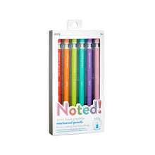 Load image into Gallery viewer, Noted! Graphite Mechanical Pencils - Set of 6
